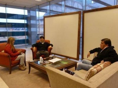 La intendenta de La Calera se reuni� con Mones Ruiz