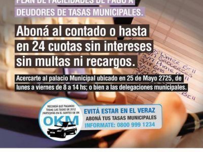 FLORENCIO VARELA: R�gimen de regularizaci�n de deudas