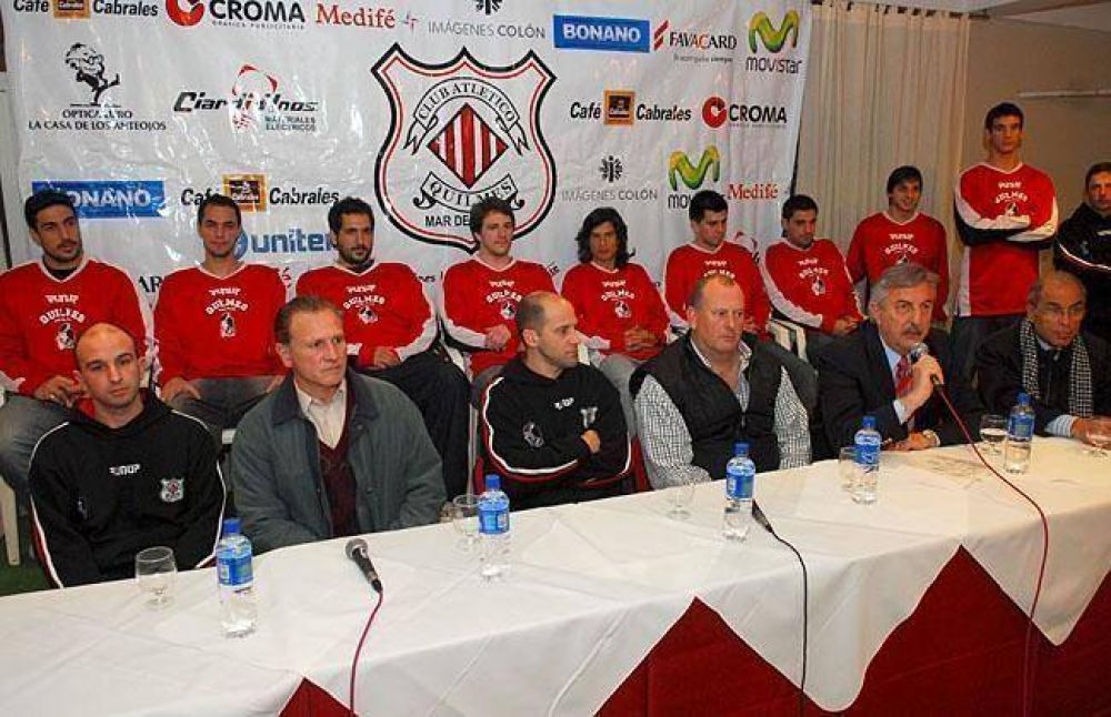 Quilmes present� plantel