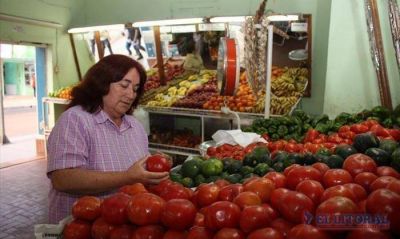 La suba de precios de los comestibles en julio fue s�lo del 0,66 por ciento