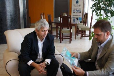 El Gobierno Provincial fue distinguido por su pol�tica h�drica