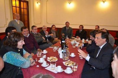 El intendente recibi� a los concejales de Compromiso Federal