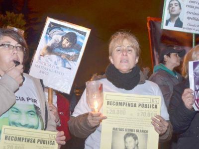 Marcha por Mat�as Blanco