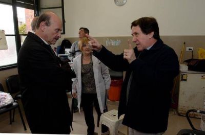 El Intendente recorri� el Hospital Evita