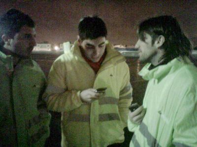 Trabajadores de los peajes protestaron