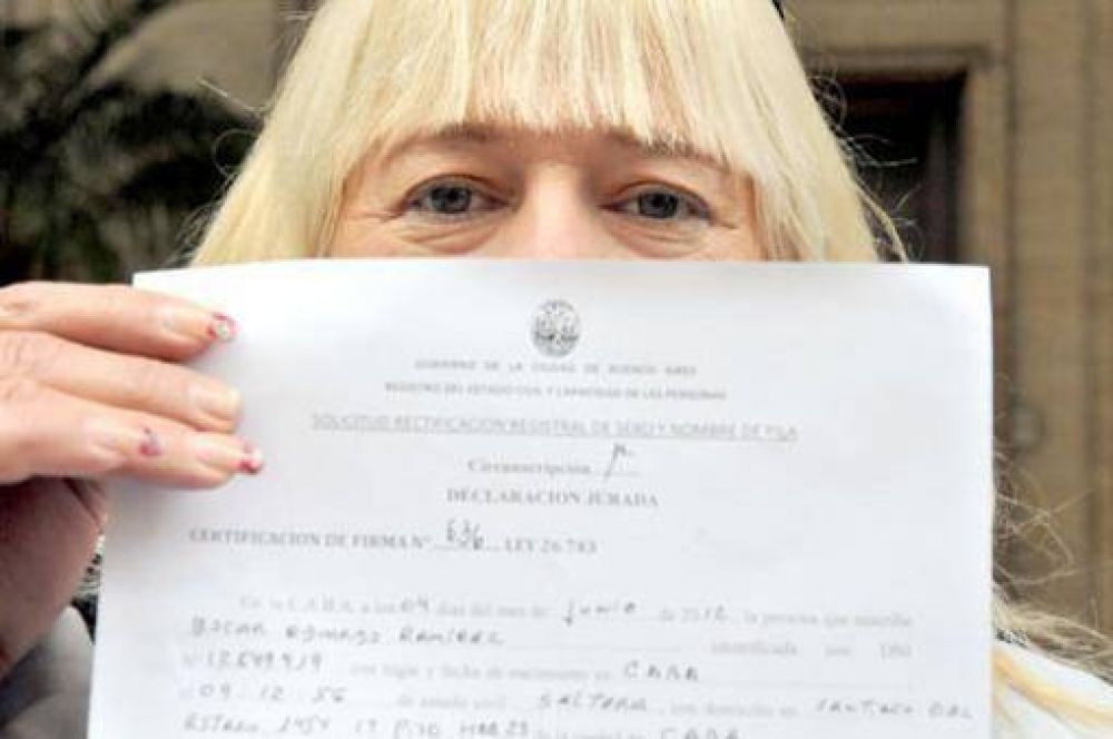 Se hicieron 13 pedidos de cambio de identidad de g�nero en Misiones