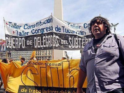 Por qu� paran los metrodelegados del subte