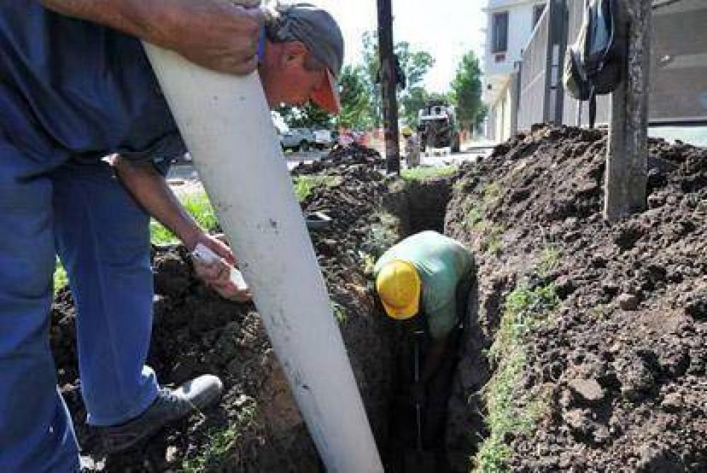 AySa inform� sobre los avances de las obras de desag�es cloacales en Avellaneda