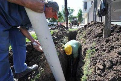 AySa inform� sobre los avances de las obras de desag�es cloacales en Avellaneda