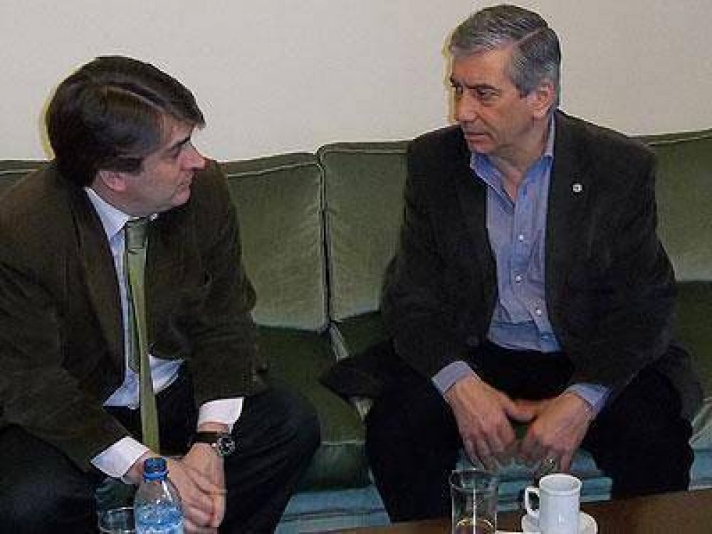 Di Sabatino y Cano acordaron una agenda conjunta de trabajo