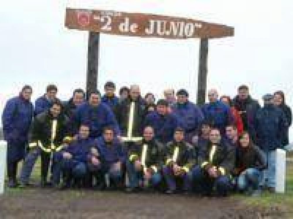 Quedo inaugurado el Sendero 2 de Junio