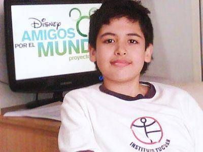 Ide� un proyecto de cuidado ambiental, y fue elegido por Disney