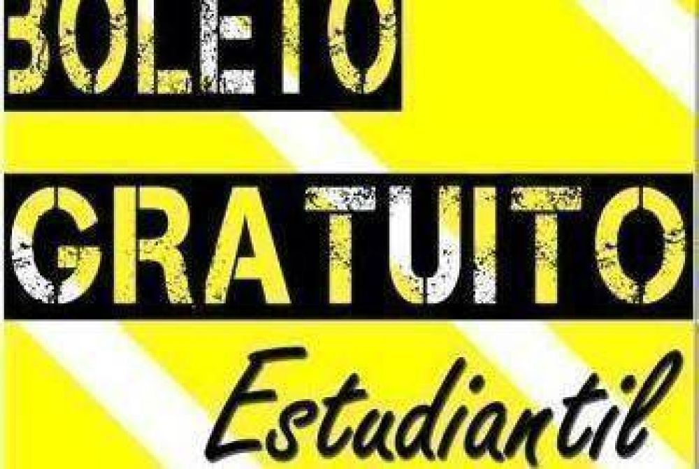  Boleto �nico Estudiantil Gratis