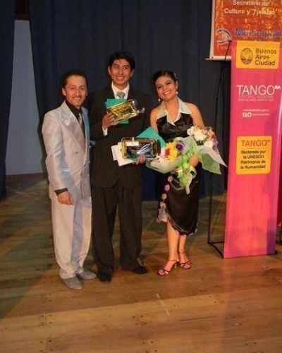 Bailarines juje�os Al Mundial de Tango