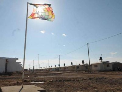 La Tupac Amaru hizo 341 casas en un a�o y apuesta a la pol�tica
