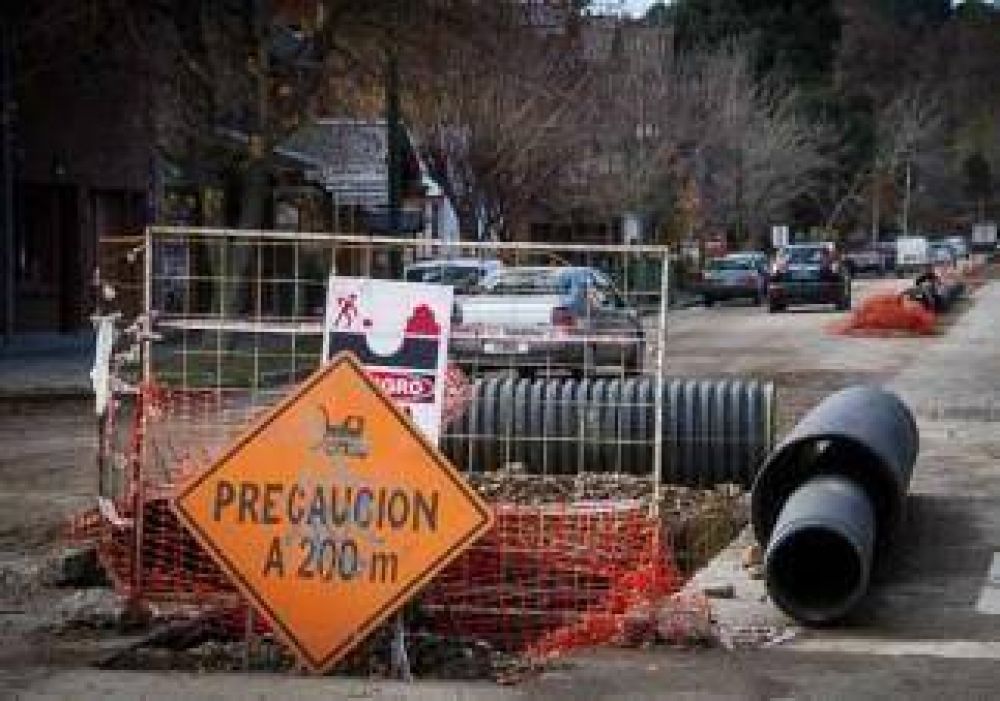 San Mart�n: otra vez suspenden obra pluvial