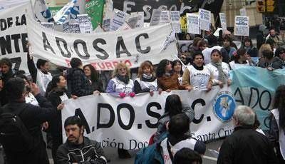 Desde ADOSAC ratificaron la medida de fuerza para el 15