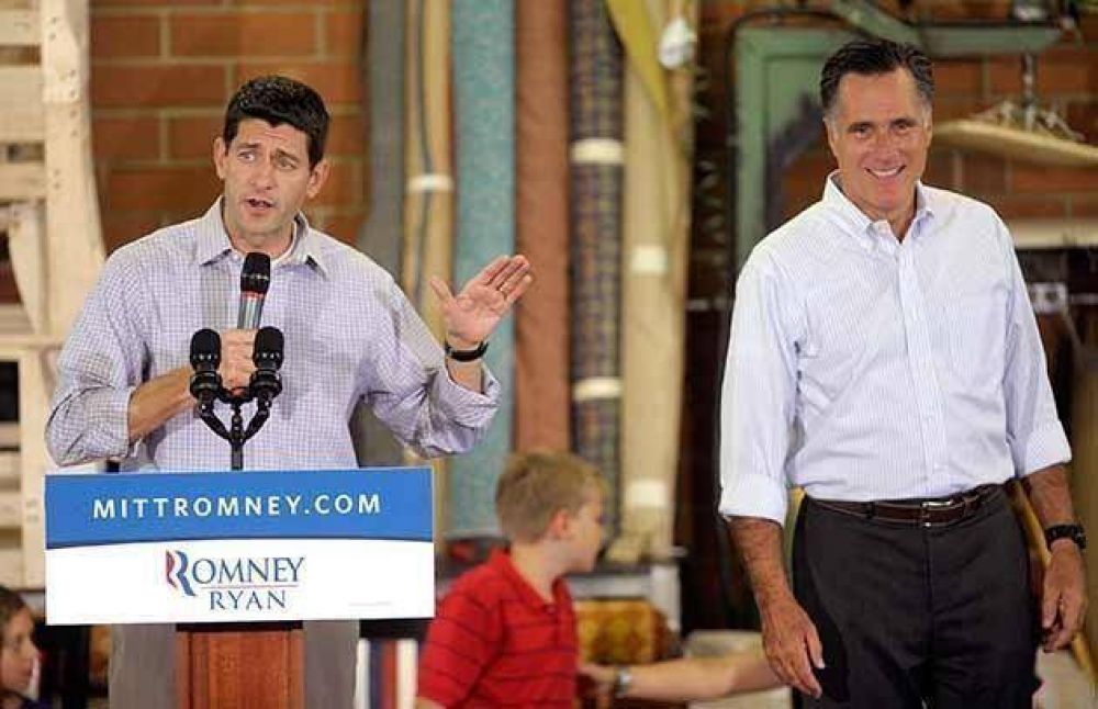 Romney y Ryan inician juntos una gira electoral con impuestos y recortes en la agenda