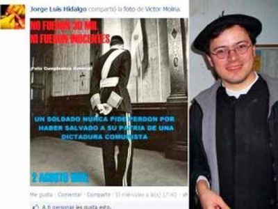 "Esto hay que dejarlo as� nom�s, yo no he dicho nada", se�al� el cura que reivindic� a Videla	