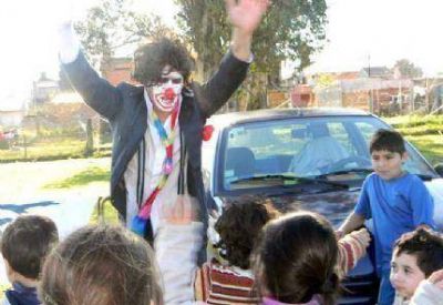 La JP N�stor Kirchner festej� el d�a del ni�o en el barrio Pueyrred�n
