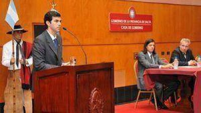 Urtubey inst� a la recuperaci�n de la posici�n del Estado..