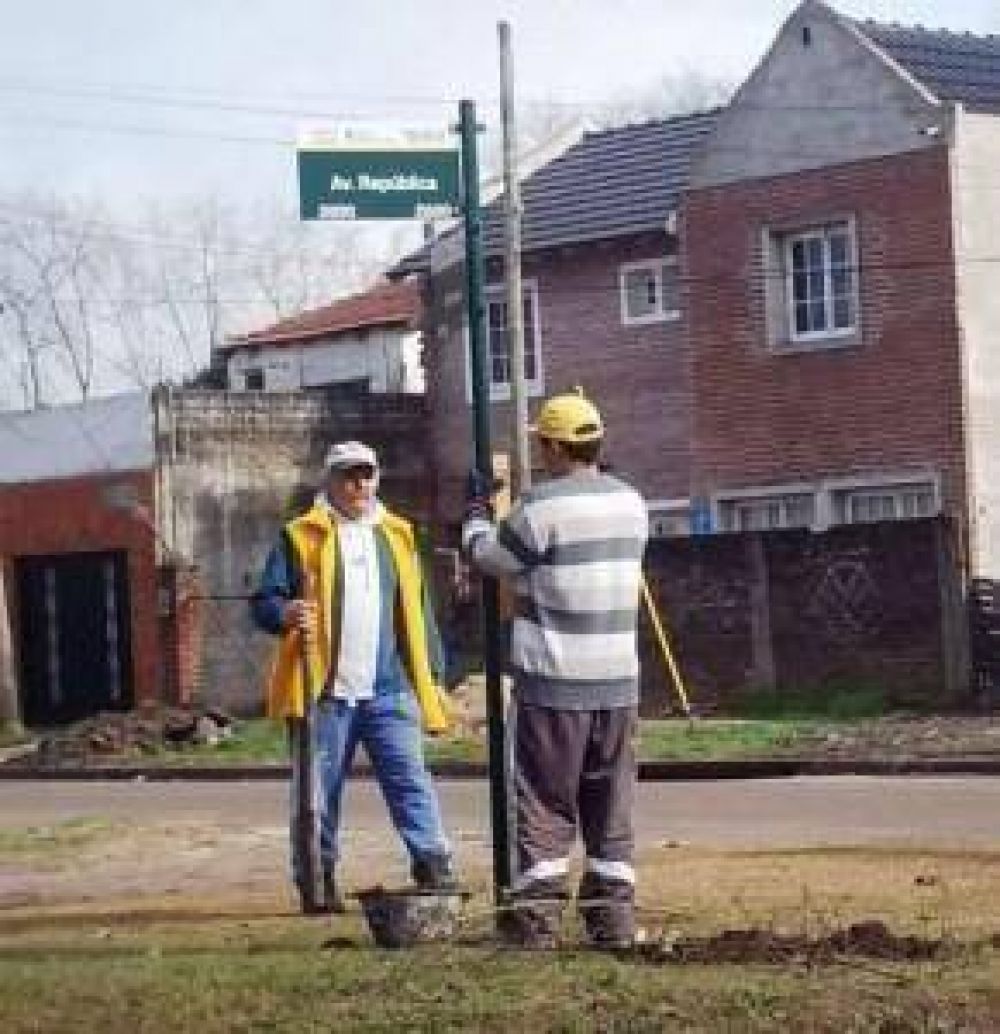 Operativo De Se�alizaci�n En Burzaco