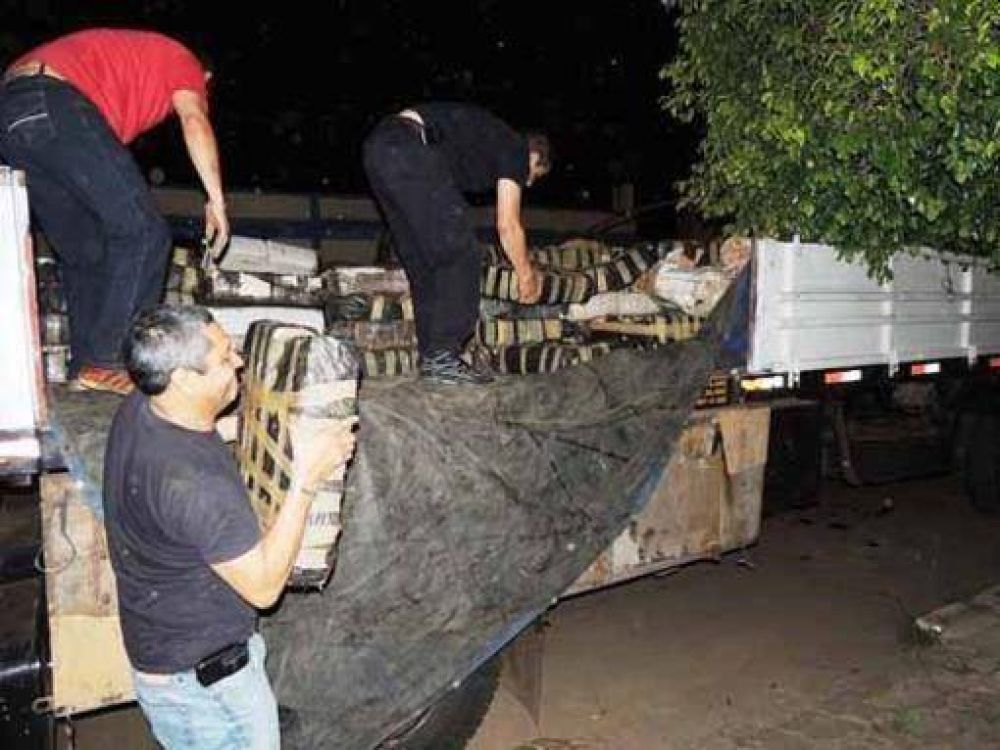 M�s de tres toneladas de droga que iban de Misiones, incautadas en Corrientes