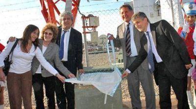 Pereyra, Scotto y Namuncur� inauguraron la Estaci�n de TV Digital de Villa Dolores