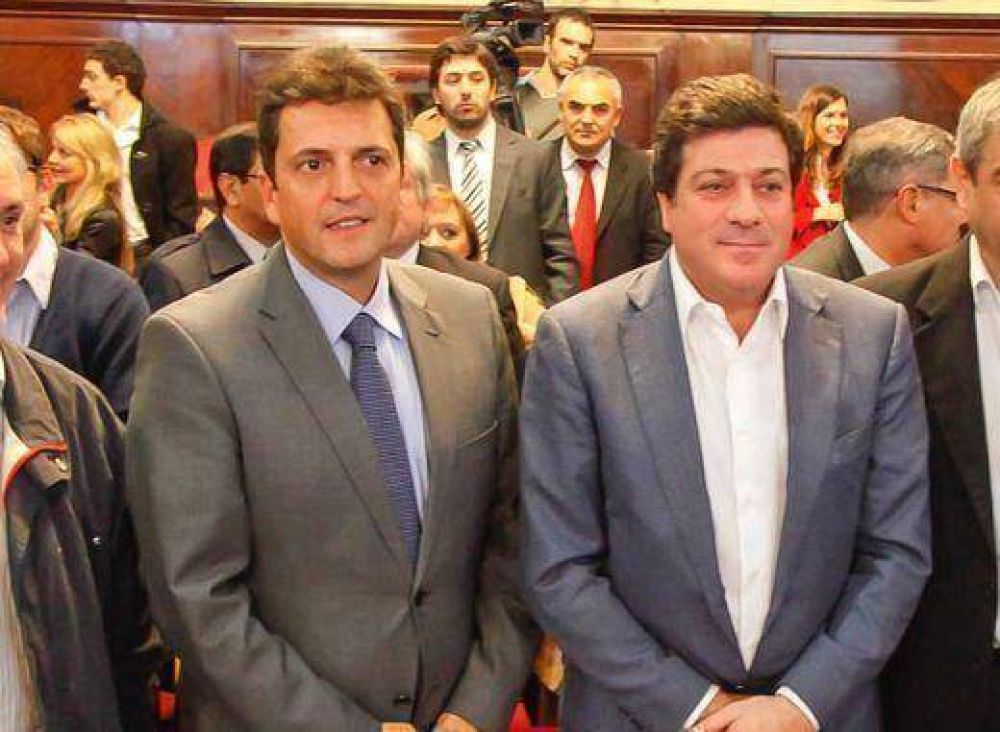 Sergio Massa: "Dejar de lado las bander�as pol�ticas para que la Seguridad sea pol�tica de Estado"