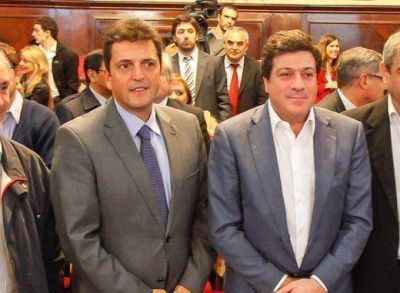 Sergio Massa: "Dejar de lado las bander�as pol�ticas para que la Seguridad sea pol�tica de Estado"