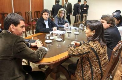 Trimarco se reuni�n con integrantes de la Comisi�n de Seguridad de la Legislatura 	