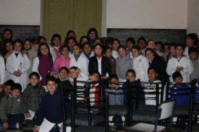 Alumnos de la escuela Belgrano recibieron charla de concientizaci�n de San Luis Agua