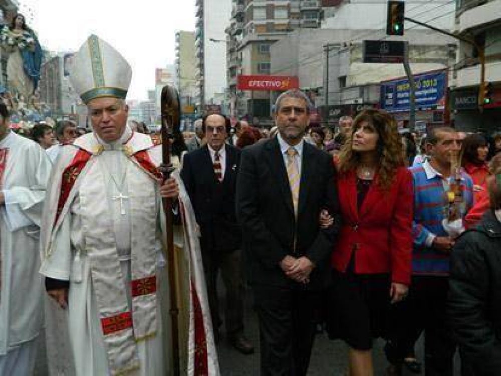 Avellaneda homenaje� a su Virgen Patrona, Nuestra Se�ora de la Asunci�n