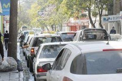 Caos vehicular en el casco c�ntrico por cortes de calles