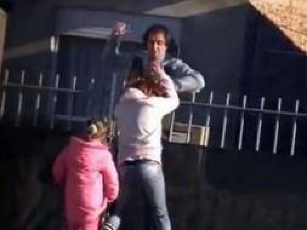 Pese al video que lo muestra peg�ndole a su mujer, no ir� preso