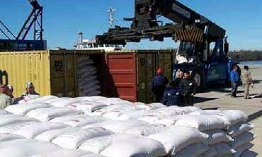 Se har� un nuevo embarque de arroz en bolsa desde el puerto de nuestra ciudad