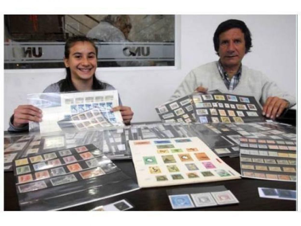 En Paran� un coleccionista lleg� a las 70.000 estampillas