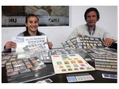 En Paran� un coleccionista lleg� a las 70.000 estampillas