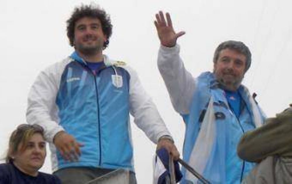 La ciudad brind� una merecida bienvenida a Germ�n Lauro