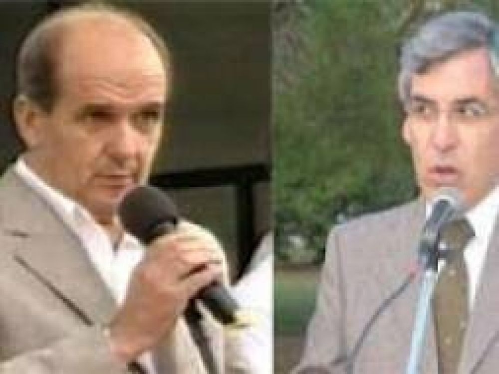 Cruce entre intendentes de Pehuaj� y Villegas por Massa