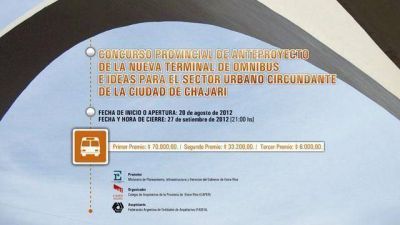 Chajar�: el concurso por la nueva terminal ofrece m�s de $100.000 en premios	