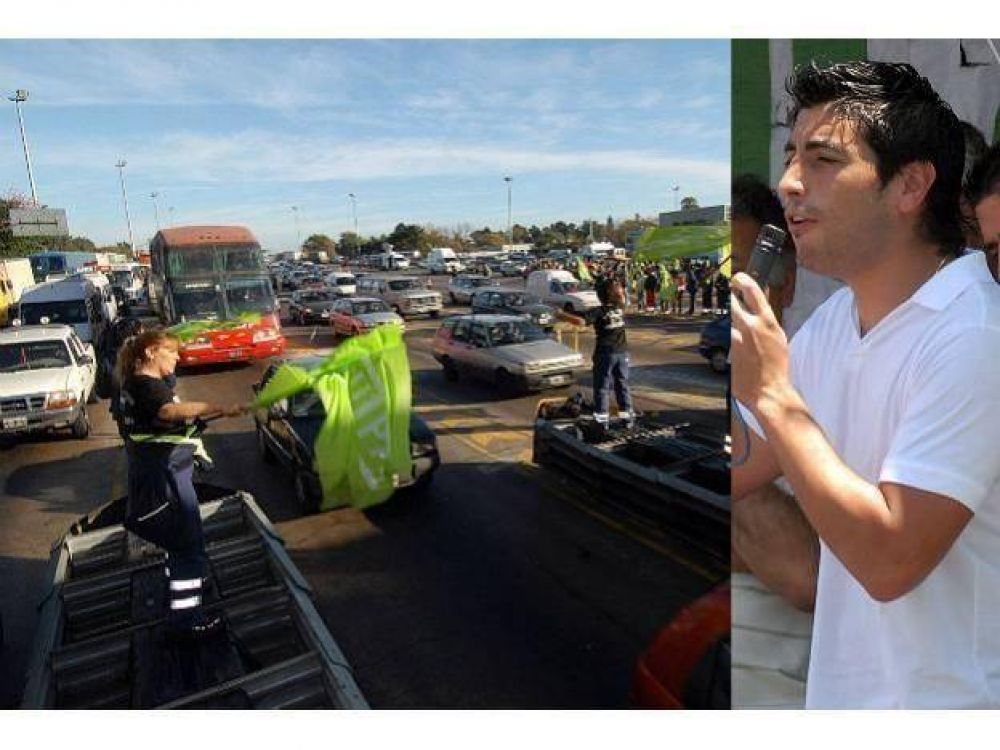 Liberan el peaje en el complejo Z�rate-Brazo Largo como medida de protesta