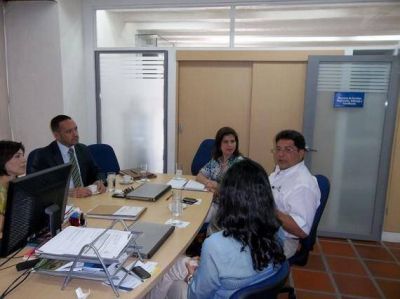 San Luis intercambia experiencias comunes sobre mediaci�n escolar con Cartagena de Indias