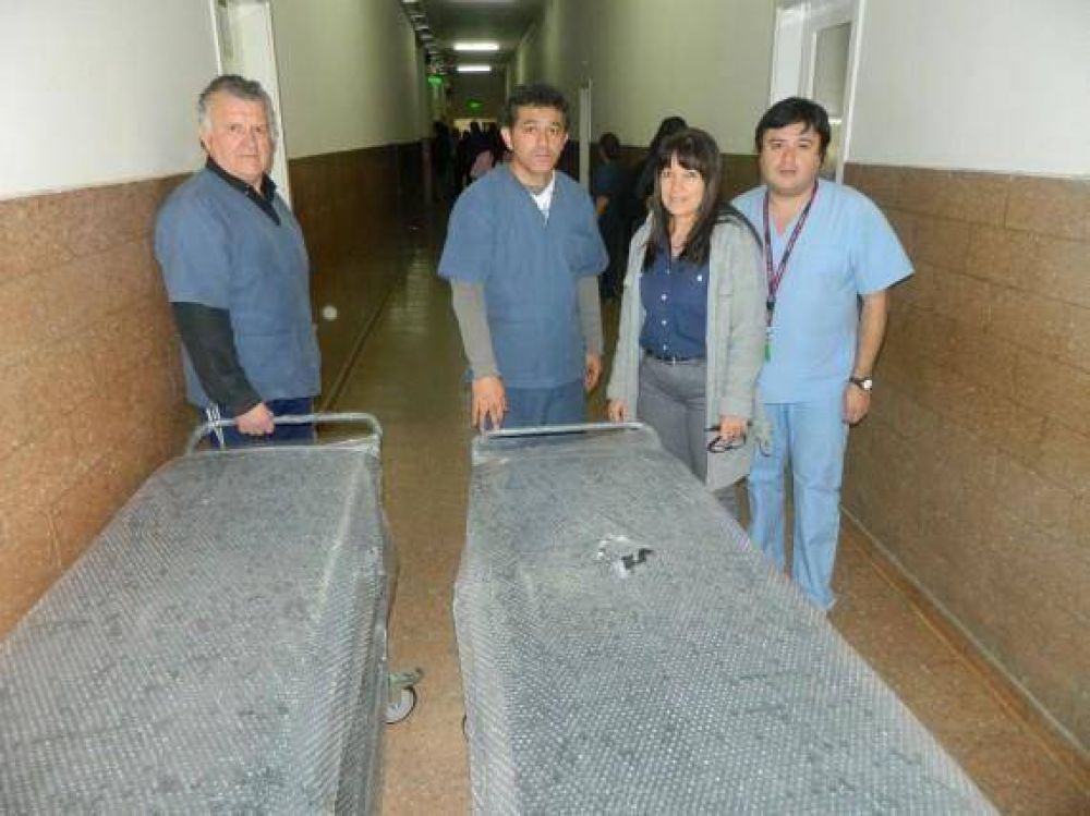 Nuevas camillas para el Hospital de San Luis