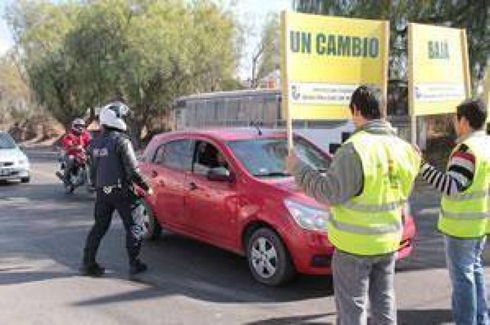 Conciencia vial en las avenidas de Rivadavia