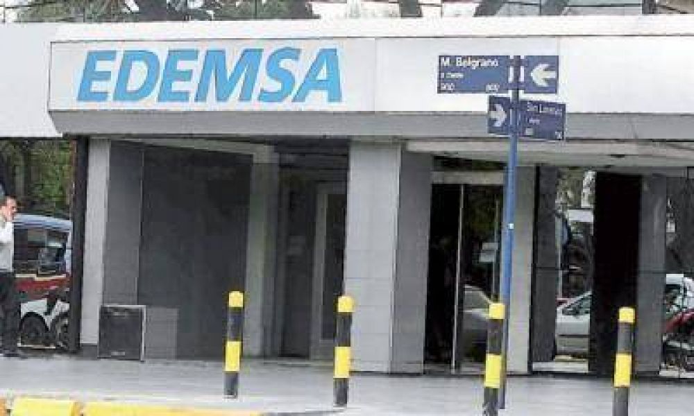 Edemsa le debe m�s de $100 millones a la empresa que le vende la energ�a