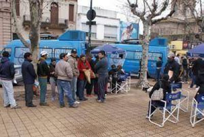 Primera jornada del operativo migratorio en Chivilcoy 