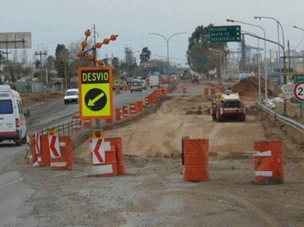 Vialidad nacional realiza obras de reparaci�n de la A-012 y la ruta 34