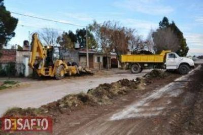 Por la crisis, las obras en stand by