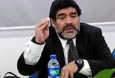 Maradona, a juicio en China por su imagen